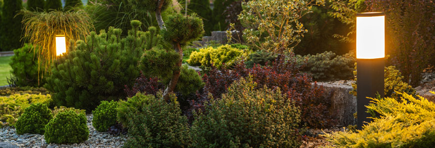 éclairage LED pour votre jardin