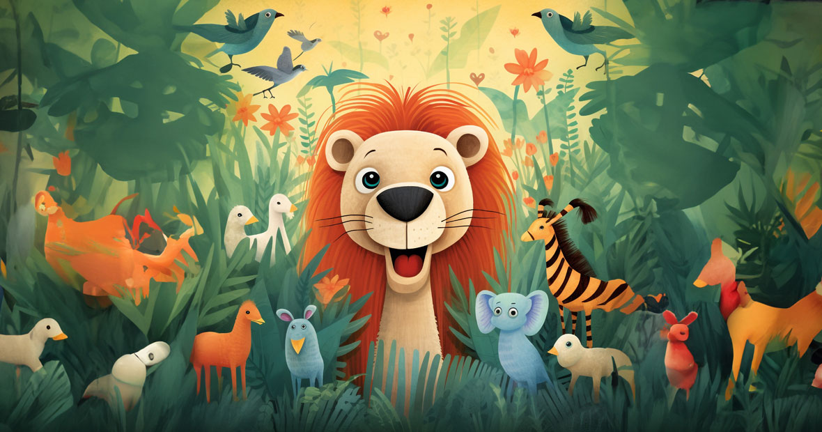 papiers peints à motifs animaux